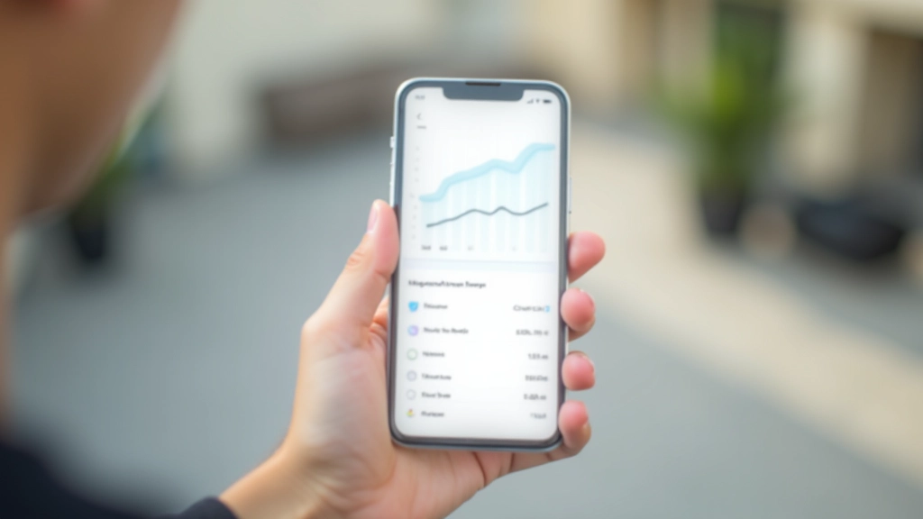 Personne utilisant une application budgétaire sur smartphone pour gérer ses finances personnelles
